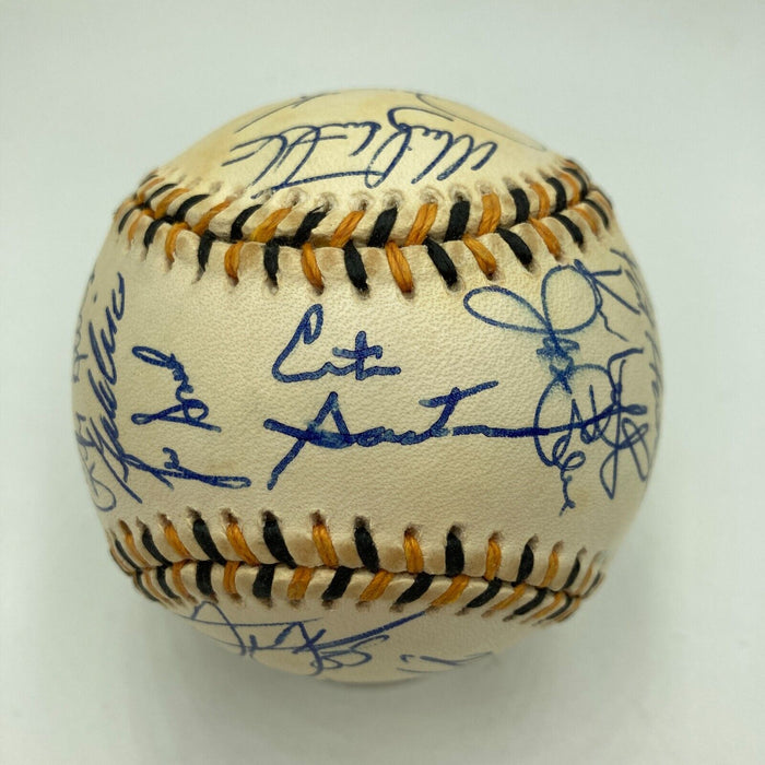 1994 All Star Game Team Signed Baseball With Kirby Puckett Cal Ripken Jr.