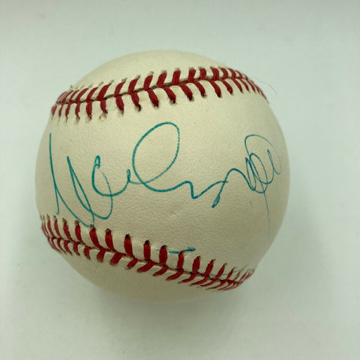 John McEnroe Tennis Legend Signed Autographed Major League Baseball JSA COA