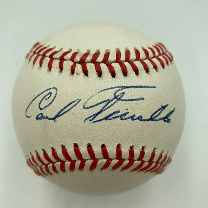 Carl Furillo Single Signed Official National League Baseball JSA COA