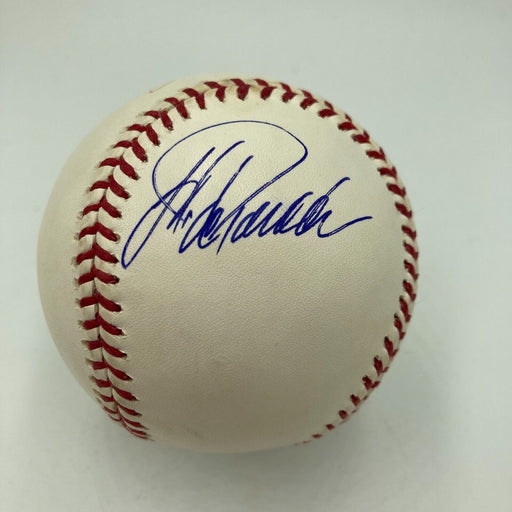 Jorge Posada & Joe Torre Signed Official Major League Baseball JSA COA