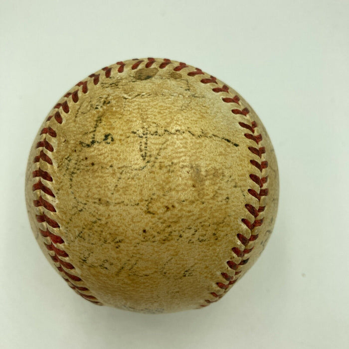 1950's New York Giants Team Signed Official National League Baseball