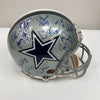 1995 Dallas Cowboys Super Bowl Champs Team Signed Authentic Helmet JSA COA
