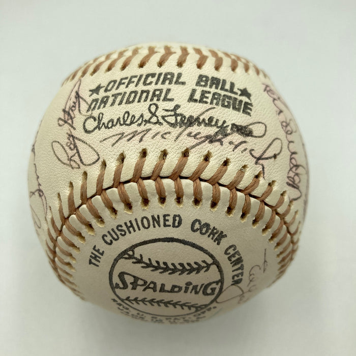 1975 New York Mets Team Signed National League Baseball Tom Seaver PSA DNA COA