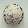 1978 New York Yankees World Series Champs Team Signed W.S. Baseball Steiner JSA