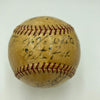 1934 Detroit Tigers AL Champs Team Signed Baseball Hank Greenberg JSA COA
