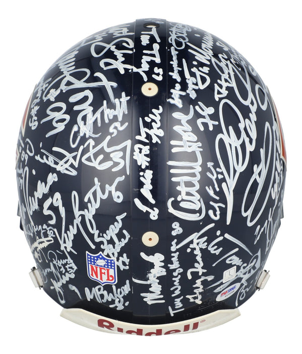The Finest 1985 Chicago Bears Super Bowl Champs Team Signed Helmet PSA DNA COA