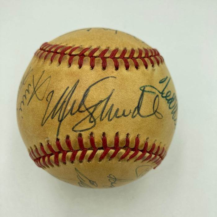 500 Home Run Signed Inscribed Baseball Mickey Mantle Ted Williams PSA 9 MINT
