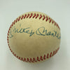 Mickey Mantle Joe Dimaggio Ted Williams Hank Aaron Signed Baseball PSA DNA & JSA