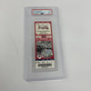 Randy Johnson Signed Inscribed Perfect Game Ticket May 18, 2004 PSA DNA COA