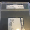 CODY BELLINGER SIGNED 1ST CAREER HOMERUN GAME AUTHENTIC TICKET SLABBED PSA/DNA