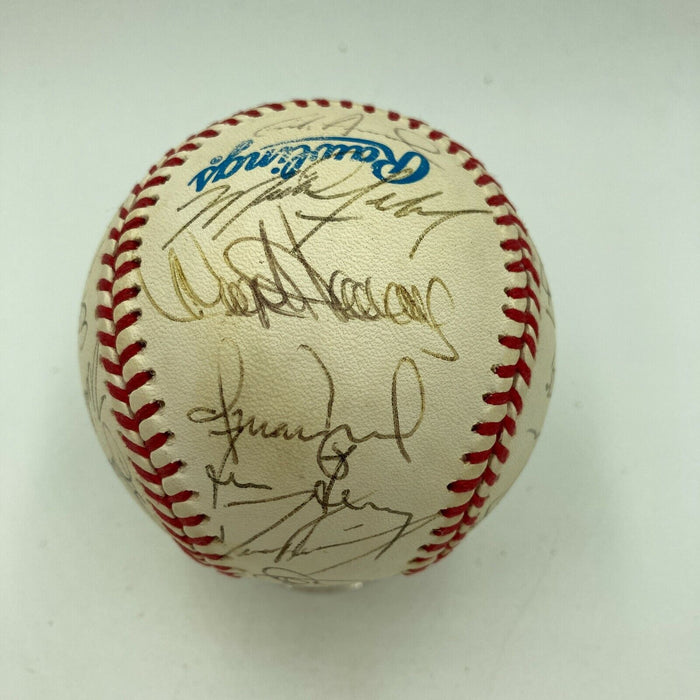 1993 Seattle Mariners Team Signed Baseball With Ken Griffey Jr. JSA COA