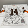 NFL Hall Of Fame Multi Signed Mitchell & Ness Jersey With 50+ Signatures JSA COA