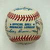 Ted Williams & Joe Dimaggio Hall Of Fame Multi Signed Baseball JSA COA