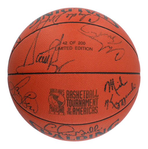 1992 Dream Team Olympics Team USA Signed Basketball Michael Jordan 14 Sigs JSA