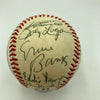 Beautiful Hank Aaron Ernie Banks Hall Of Fame Multi Signed Baseball