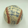 1969 Chicago Cubs Team Signed Vintage National League Baseball Ernie Banks JSA