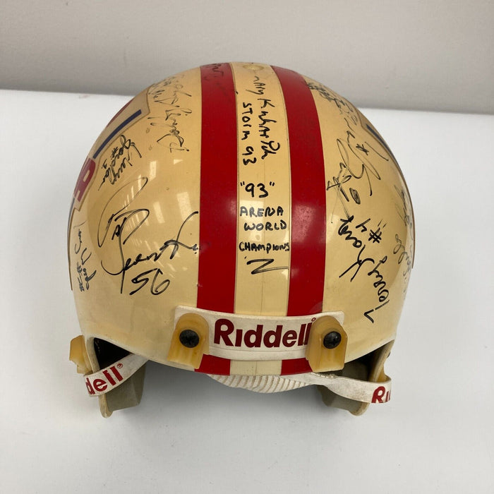 1993 Tampa Bay Storm Arena Football World Champions Team Signed Helmet