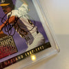Rare 1993 Fleer Ultra Dennis Eckersley Signed Promo Card Fleer Stamp PSA DNA