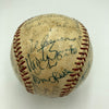 The Most Complete 1954 NY Giants World Series Champs Team Signed Baseball PSA