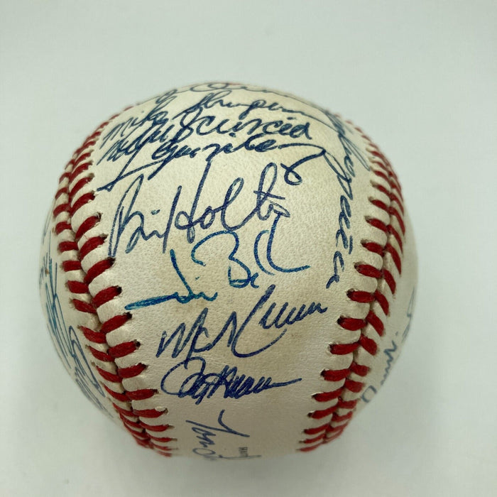 1988 Los Angeles Dodgers World Series Champs Team Signed Baseball JSA COA