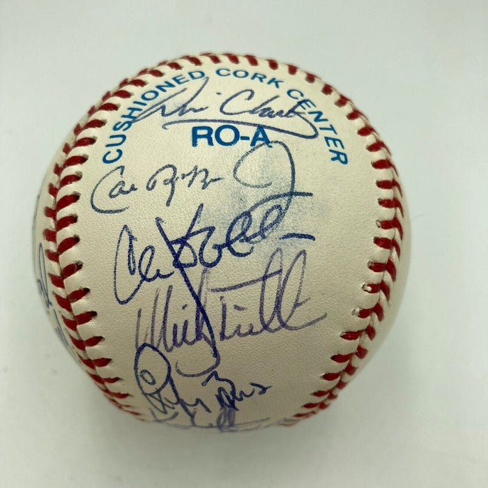 1994 All Star Game Team Signed Baseball Cal Ripken Jr. Kirby Puckett JSA COA