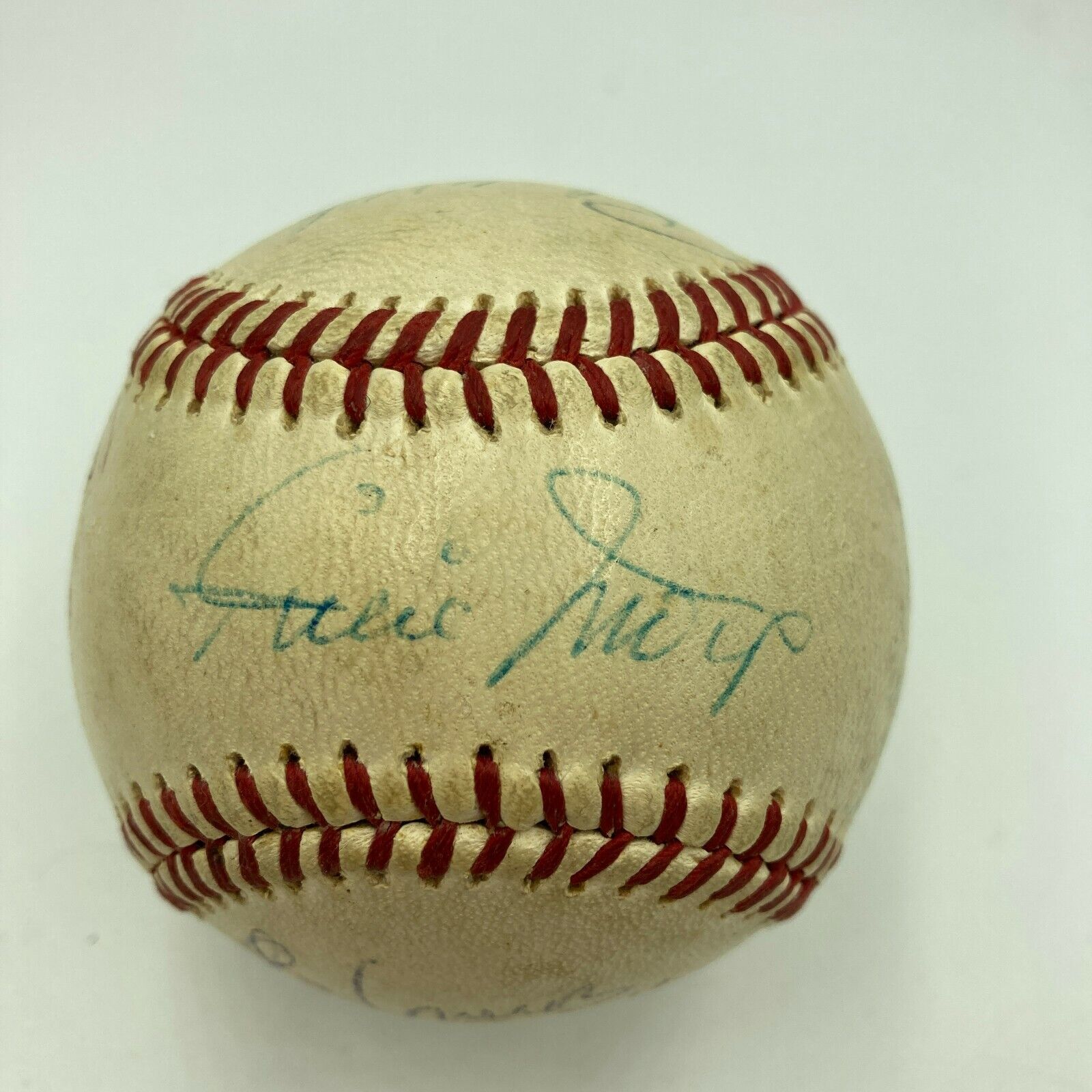 Lot Detail - 1973 Willie Mays Signed New York Mets Salesman's