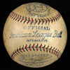 1927 Goose Goslin Single Signed Autographed American League Baseball JSA COA