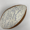 1966 Los Angeles Rams Team Signed Football Fearsome Foursome 57 Sigs JSA COA