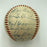 1955 Brooklyn Dodgers W.S. Champs Team Signed Baseball Jackie Robinson JSA COA