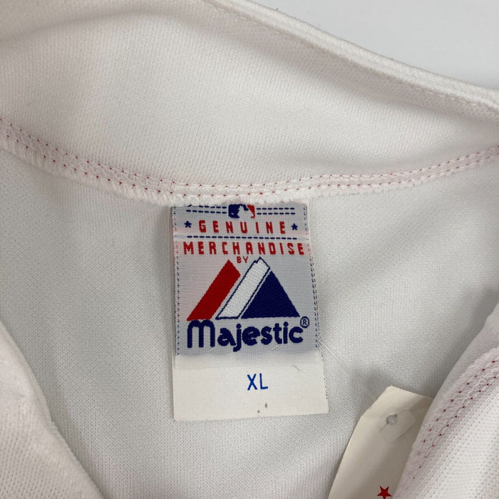 2004 Boston Red Sox World Series Camps Team Signed Majestic Jersey PSA DNA COA