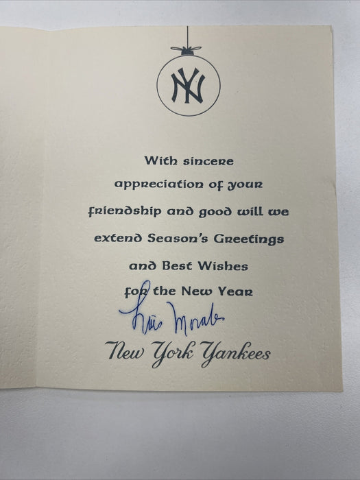 1976 New York Yankees Team Signed Scorebook Beckett COA