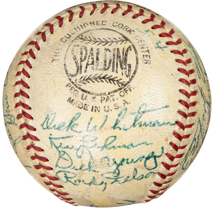 Roberto Clemente Pre Rookie 1954 Montreal Royals Minor League Signed Baseball