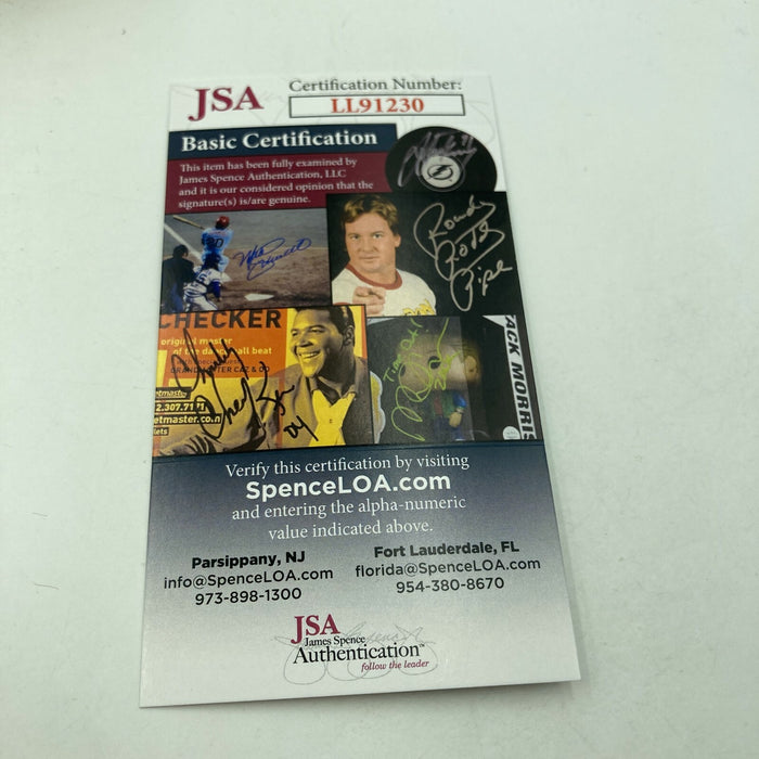 John McEnroe Signed Autographed Baseball With JSA COA