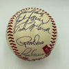 1968 St. Louis Cardinals NL Champs Team Signed Baseball Roger Maris JSA COA