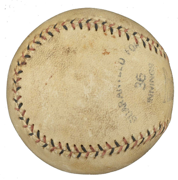 Extraordinary Hazen Kiki Cuyler Single Signed Autographed Baseball PSA DNA COA