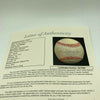 Nice Joe Dimaggio Signed Official American League Baseball JSA COA