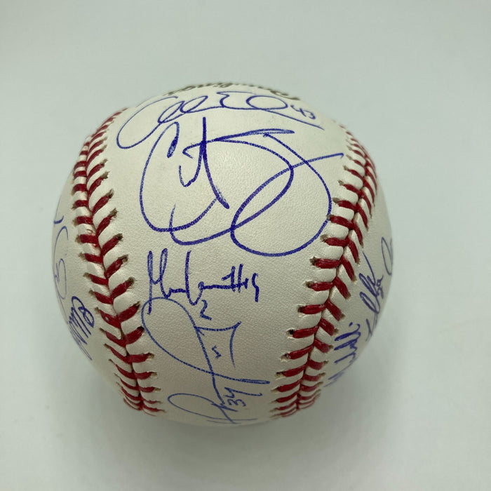 2004 Boston Red Sox World Series Champs Team Signed W.S. Baseball JSA COA