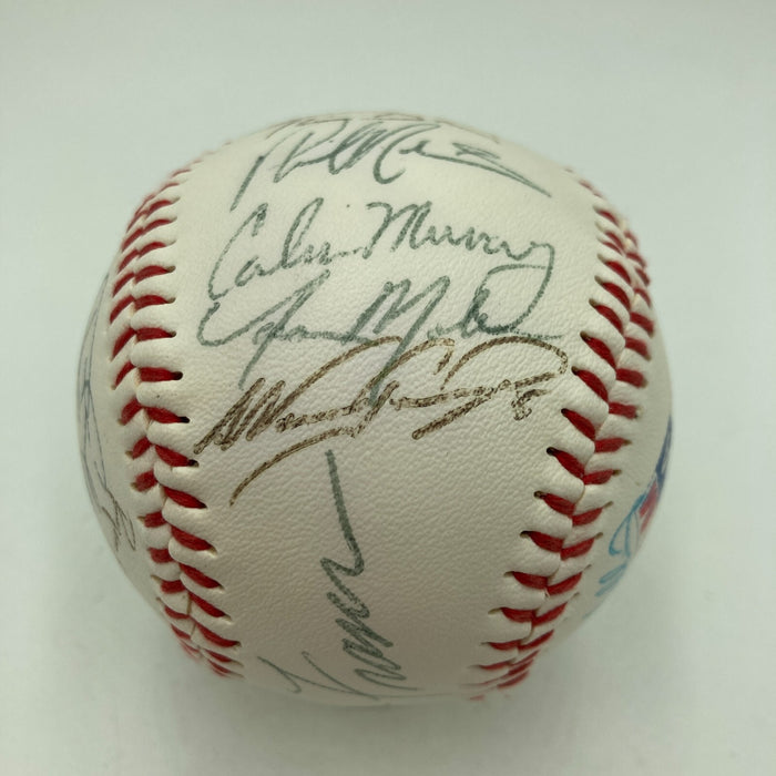 1992 Team USA Olympics Team Signed Baseball With Nomar Garciaparra JSA COA