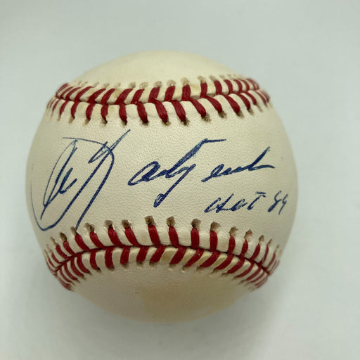 Carl Yastrzemski HOF 1989 Signed American League Baseball PSA DNA