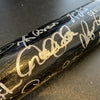 2008 New York Yankees Team Signed Baseball Bat Derek Jeter Steiner & MLB Holo