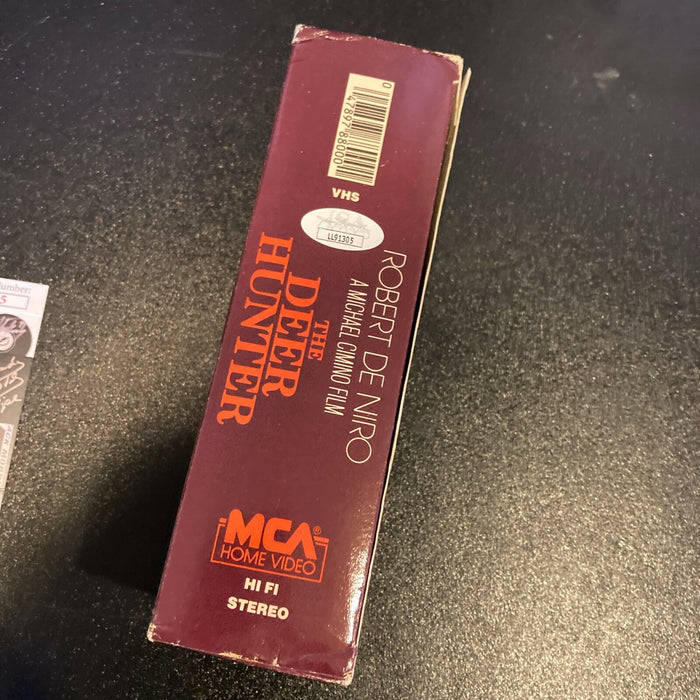 John Savage Signed Autographed The Deer Hunter VHS Video Set With JSA COA