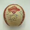 1996 Yankees Team Signed World Series Baseball Derek Jeter Mariano Rivera JSA