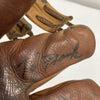 Bob Feller 2,581 Strikeouts Signed 1940's Game Model Baseball Glove JSA COA