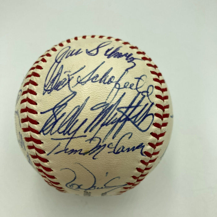 1968 St. Louis Cardinals NL Champs Team Signed Baseball Roger Maris JSA COA