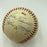 Earl Averill Burleigh Grimes Waite Hoyt Hall Of Fame Multi Signed Baseball JSA