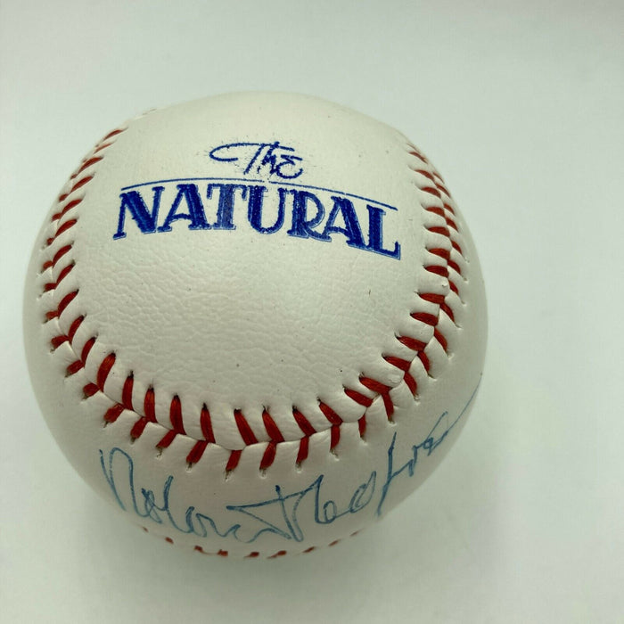 Robert Redford Signed Autographed The Natural Baseball With JSA COA
