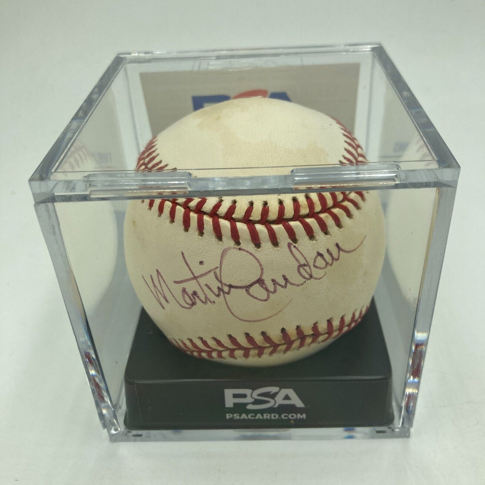 Martin Landau Signed Official Major League Baseball PSA DNA COA