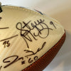 2005 Tennessee Titans Team Signed Football With Steve McNair JSA COA