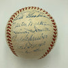 1951 Boston Red Sox Team Signed Official American League Baseball