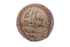 Satchel Paige 1949 Cleveland Indians Team Signed Baseball Beckett COA